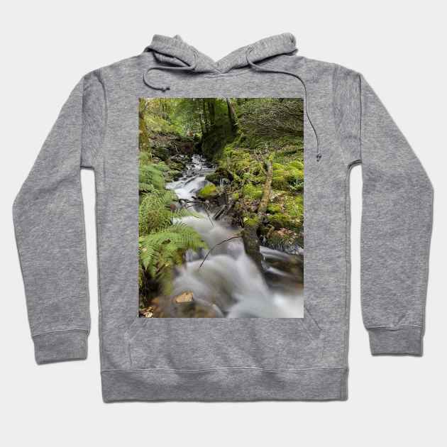 Lake District Waterfall Hoodie by Graz-Photos